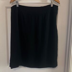 Lafayette 148 black pencil skirt size 16